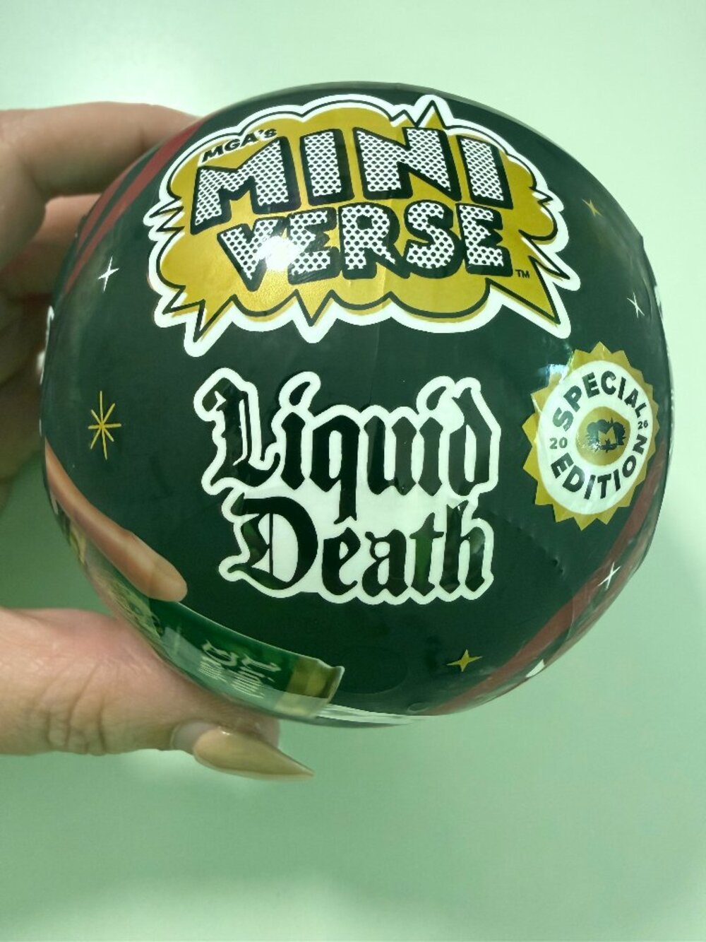 MGA Miniverse Liquid Death Special Edition LIMITED Real Brands Mini Cans SEALED
